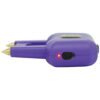 Spike Stun Gun Purple on side