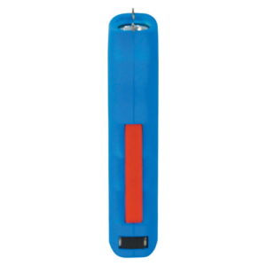 Trigger Stun Gun Flashlight blue side view