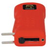 Trigger Stun Gun Flashlight Red Charging Plugs