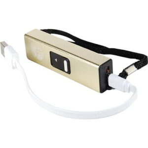 Slider Stun Gun Gold w/ USB cable