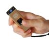 Slider Stun Gun Gold in hand