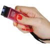 Slider Stun Gun Pink in hand