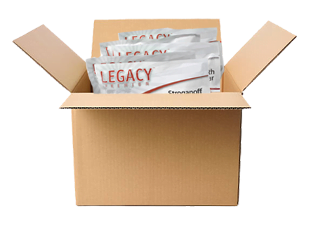 36 Serving Breakfast, Lunch and Dinner Box