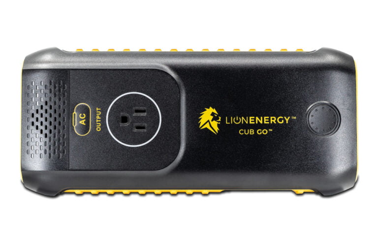 Lion Cub GO Portable Generator left side