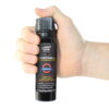 Police Force 23 Pepper Spray Flip Top 4 oz in hand
