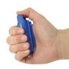 Streetwise 18 Pepper Spray 1/2 oz. Hard Case Blue in hand