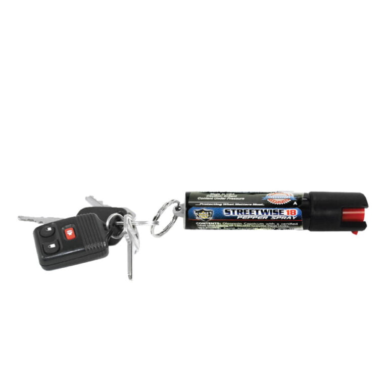 Streetwise 18 Pepper Spray 1/2 oz. Safety Lock w/ keys attached