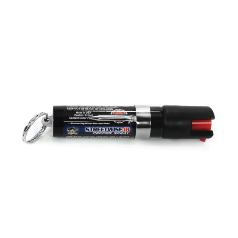 Streetwise 18 Pepper Spray 3/4 oz. Keyring & Clip