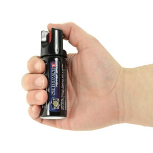 Streetwise 18 Pepper Spray 2 oz in hand