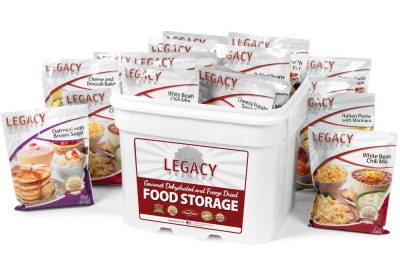 120 Servings Breakfast & Entree Bucket