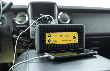 Lion Cub JC charging phone