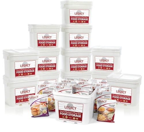 1440 Servings Food Storage w/ Open Bucket