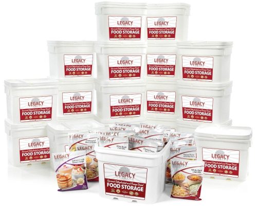 2160 Servings Food Storage w/ Open Bucket