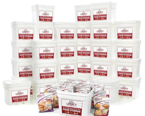 4320 Servings Food Storage w/ Open Bucket