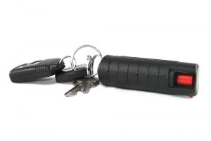 Streetwise 18 Pepper Spray 1/2 oz. Hard Case Black w/ keys