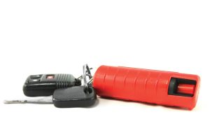 Streetwise 18 Pepper Spray 1/2 oz. Hard Case Red w/ keys