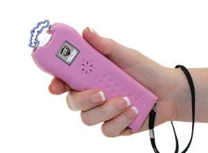 Streetwise 21M Ladies' Choice Stun Gun PINK in hand